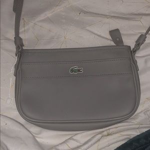 Brand new grey Lacoste small bag
